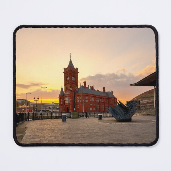Item preview, Sunset over the Pierhead Building, Cardiff Bay designed and sold by VnGphoto.