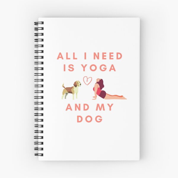 Item preview, All I need is yoga and my dog designed and sold by kellchu.