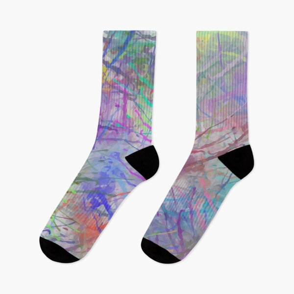 Item preview, Colorful Grunge Watercolor Ink Splatter Texture designed and sold by Prawny.