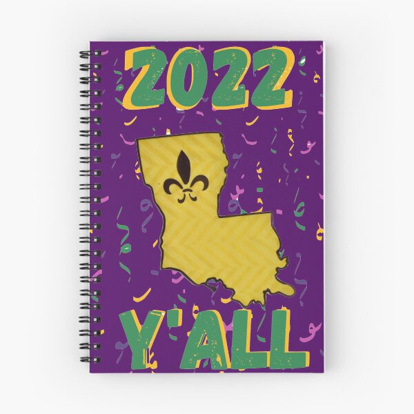Item preview, 2022 Louisiana Mardi Gras Y'all designed and sold by FamilyCurios.