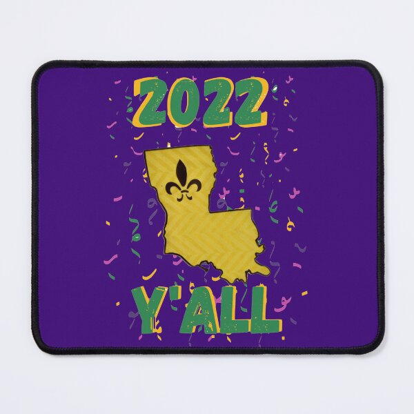 Item preview, 2022 Louisiana Mardi Gras Y'all designed and sold by FamilyCurios.