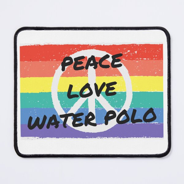 Item preview, Peace. Love. Water polo designed and sold by TheGreenGoat.
