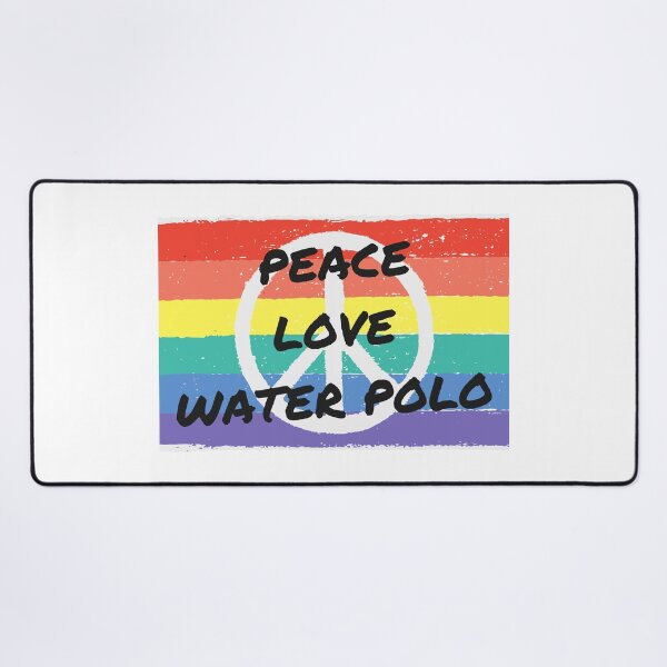 Item preview, Peace. Love. Water polo designed and sold by TheGreenGoat.