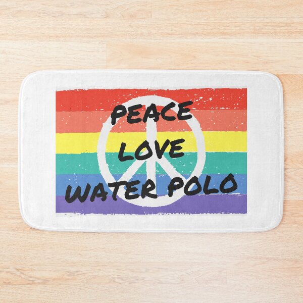 Item preview, Peace. Love. Water polo  designed and sold by TheGreenGoat.