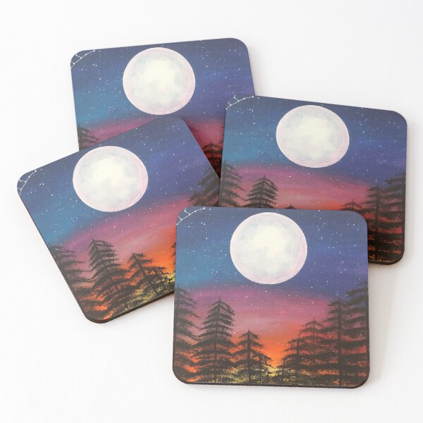 Item preview, Full moon designed and sold by Louisescanvas.