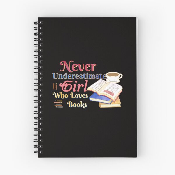 Item preview, cut girl never underestimate girl who loves books and coffee cut T_shirt _perfect  girl never underestimate girl why loves books and coffee designed and sold by Ndli.