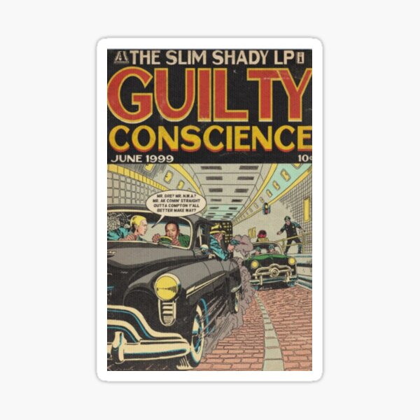 Eminem & Dre - Guilty Conscience Sticker