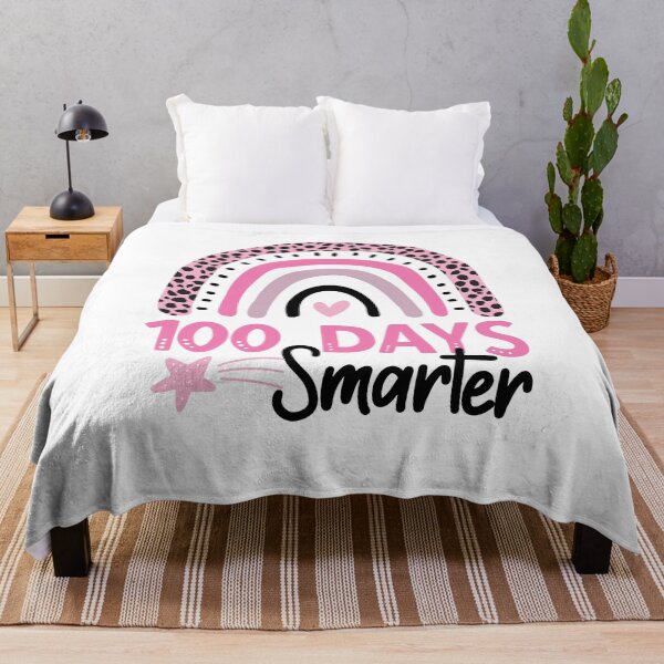 Item preview, 100 Days of School 100 Days Smarter Happy 100th Day of School Rainbow designed and sold by Rabbitti.