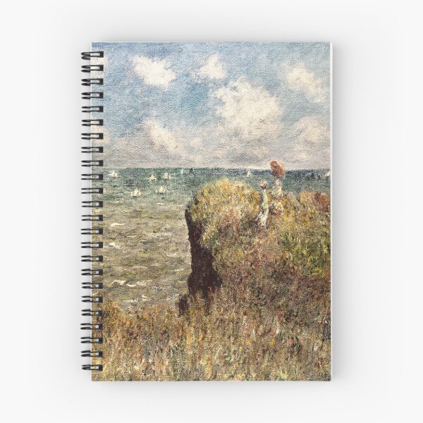 Aperçu de l'œuvre CLAUDE MONET (Balade en falaise à Pourville) créée et vendue par MIDAS05.