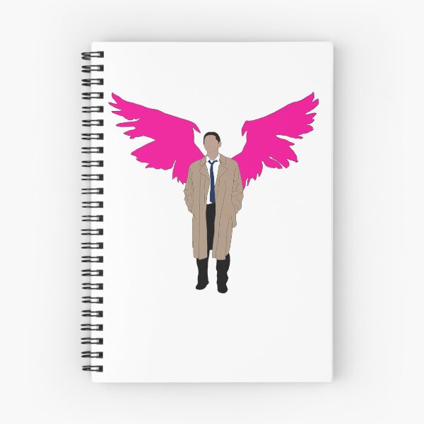Item preview, Hot Pink Wings Castiel designed and sold by Lokis-Queen.
