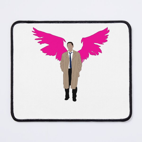 Item preview, Hot Pink Wings Castiel designed and sold by Lokis-Queen.