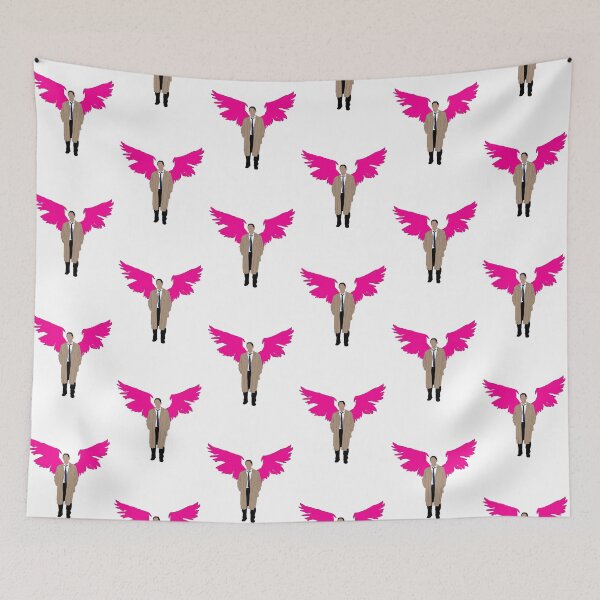 Item preview, Hot Pink Wings Castiel designed and sold by Lokis-Queen.