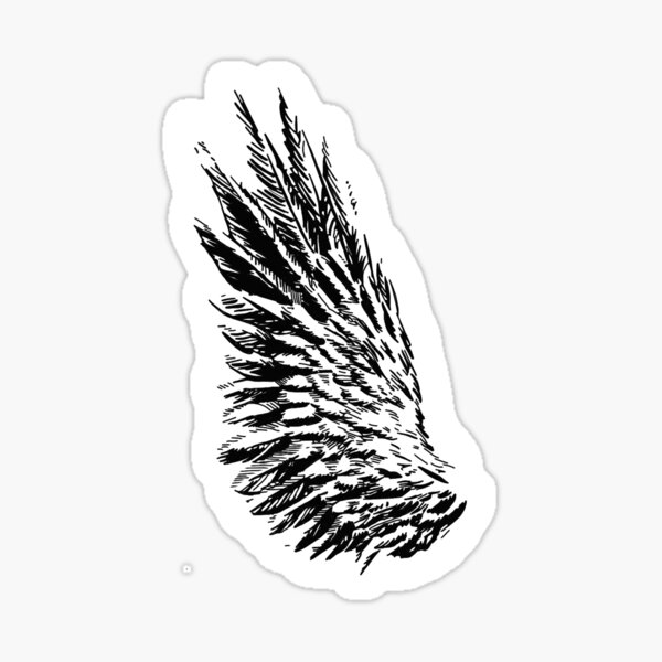 Bird Wing Sticker