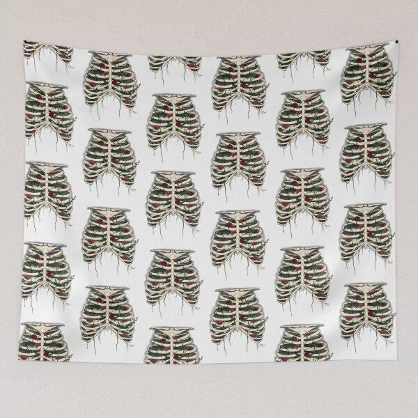 Item preview, Flowers and Ribcage designed and sold by Mo Granzow.