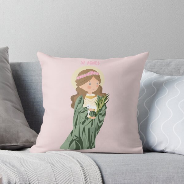 Item preview, Saint Agnes with little sheep designed and sold by AlMAO2O.