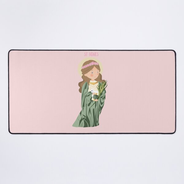 Item preview, Saint Agnes with little sheep designed and sold by AlMAO2O.