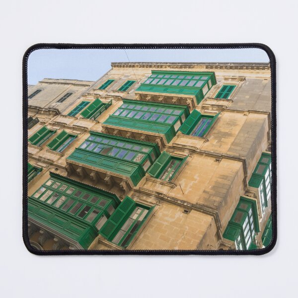 Item preview, Quintessential Maltese - Signature Gallarija Balconies in Valletta Malta designed and sold by Georgia Mizuleva.