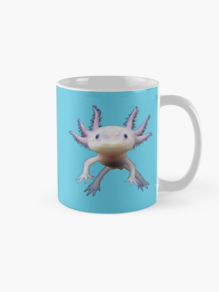 Blue Axolotl Animal - Funny and Cute Salamander Fish Design for