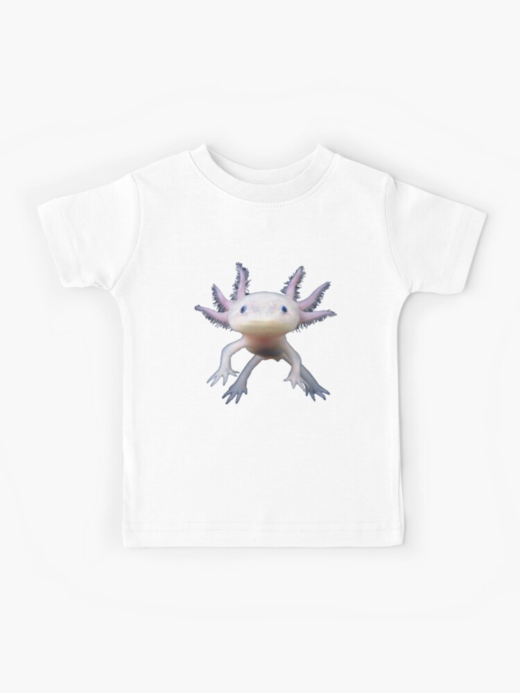 Blue Axolotl Animal Funny and Cute Salamander Fish Design for