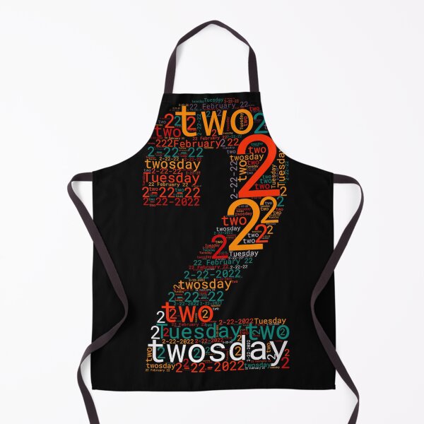 Item preview, Tuesday 22nd Of February 2022 Shape 2 Twosday Colorful Tee designed and sold by adamtepl.
