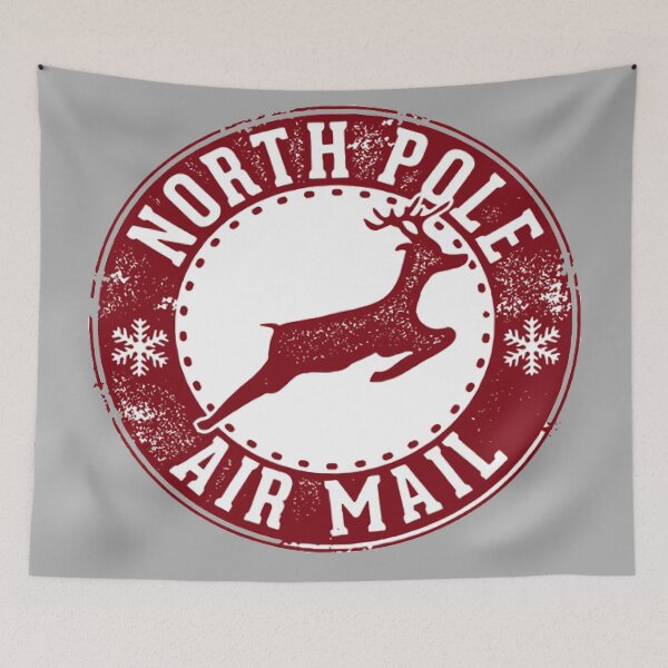 Item preview, Santa Claus North Pole Air Mail designed and sold by BerryCats.