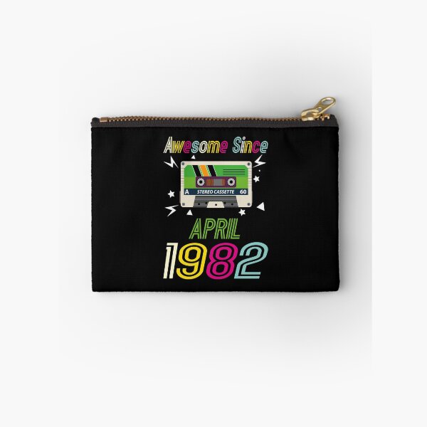 Item preview, Funny Birthday Quote, Awesome Since April 1982, Retro Birthday designed and sold by Estrytee.