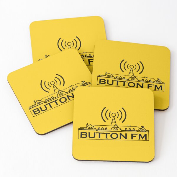 Item preview, Button FM - Button House Radio designed and sold by akiseo.
