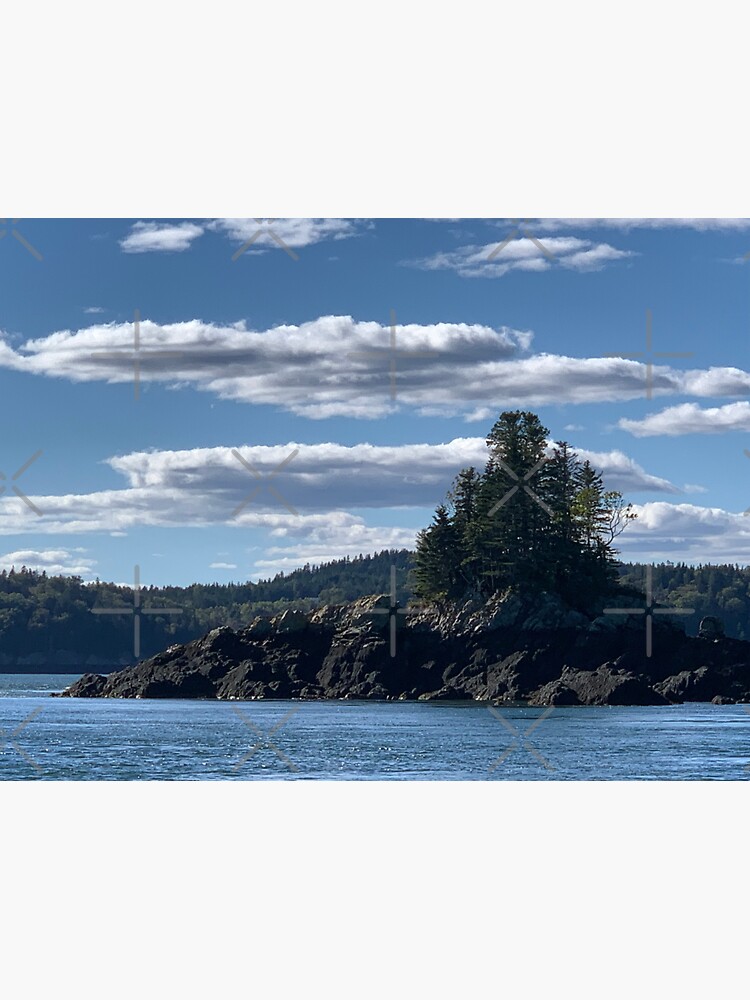 "Island around Eastport Maine" Sticker for Sale by jdtokenring Redbubble