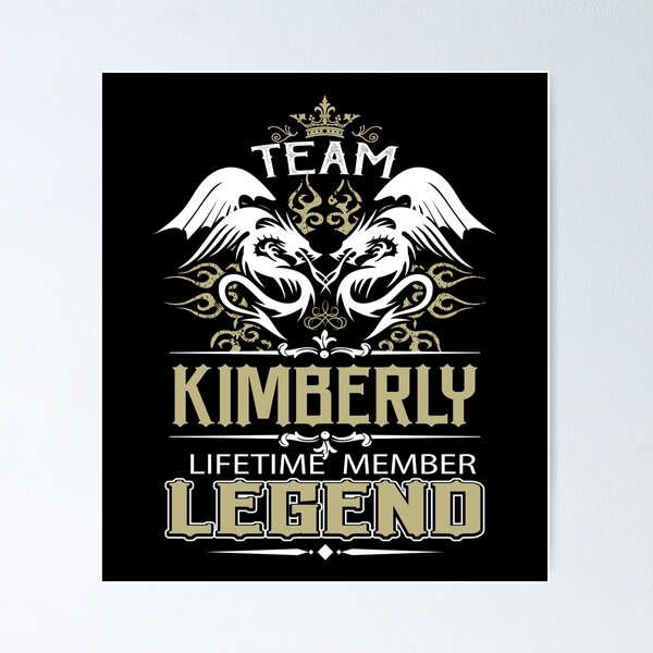 Item preview, Kimberly Name T Shirt - Kimberly Dragon Lifetime Member Legend Gift Item Tee designed and sold by nauglesamatha.