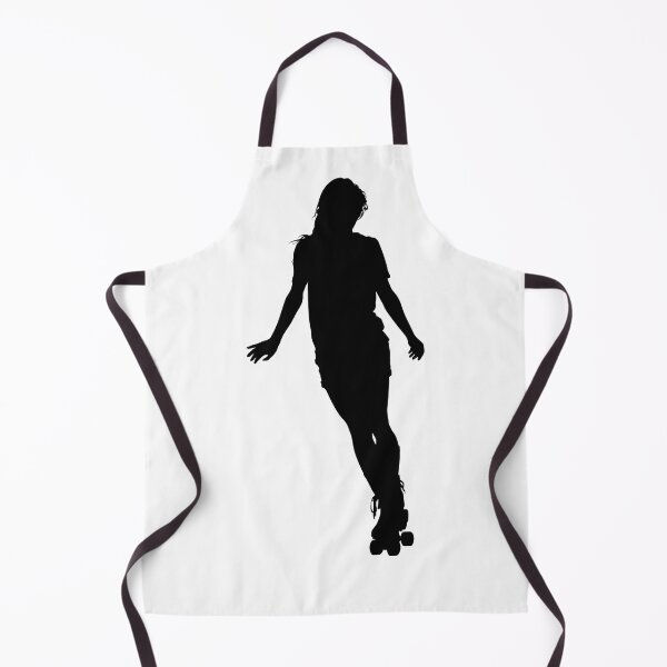 Item preview, Roller Derby skater girl drives on the quad skates roller skate shoes. designed and sold by Marcin Adrian.