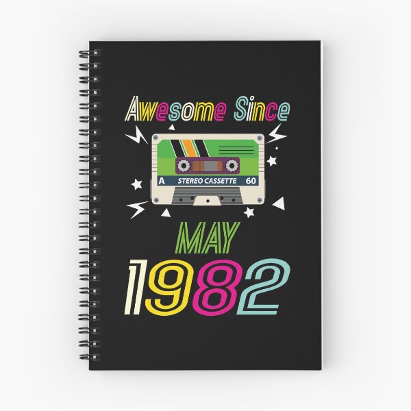 Item preview, Funny Birthday Quote, Awesome Since May 1982, Retro Birthday designed and sold by Estrytee.