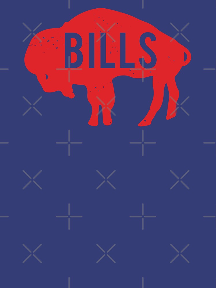 Bills - Vintage Buffalo (Red) Essential T-Shirt for Sale by