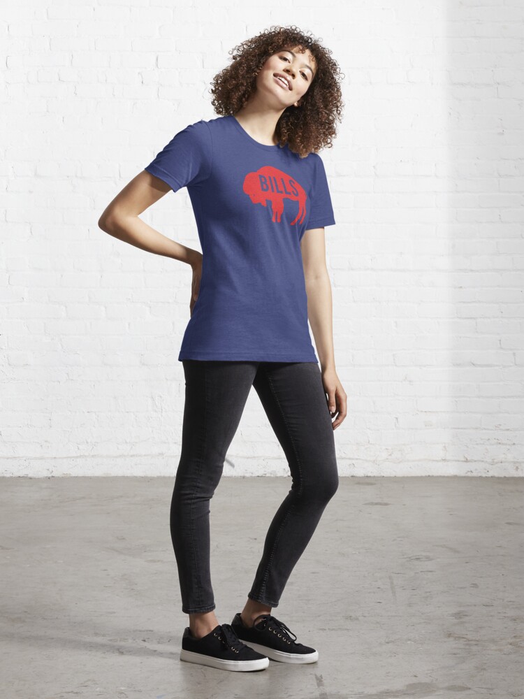 deadmansupplyco Bills - Vintage Buffalo (Red) Women's T-Shirt