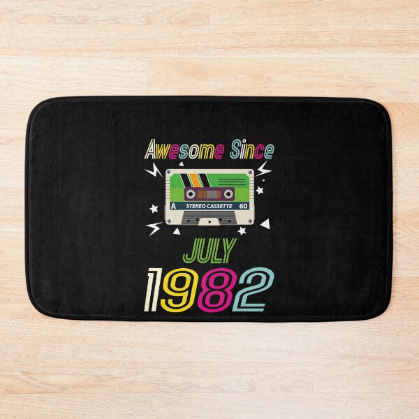 Item preview, Funny Birthday Quote, Awesome Since July 1982, Retro Birthday designed and sold by Estrytee.