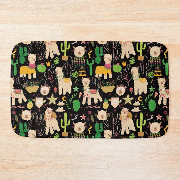 Item preview, Cute Alpaca, Cactus and Sheep Pattern designed and sold by silviaol.