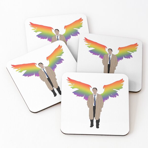 Item preview, Rainbow Wings Castiel  designed and sold by Lokis-Queen.