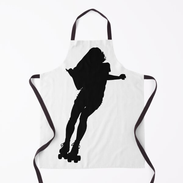 Item preview, Roller Derby skater girl drives on the quad skates roller skate shoes. designed and sold by Marcin Adrian.