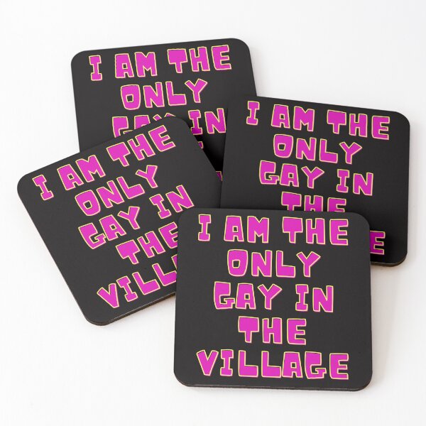 Item preview, Little Britain I am The Only Gay in the Village  designed and sold by beddreams.