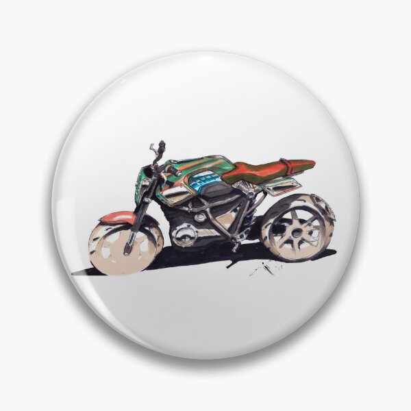 Item preview, Sketch of Electric Cafe Racer Motorcycle Bike Industrial Designer  designed and sold by angelpardo.