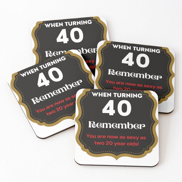 Item preview, 40th Birthday T-shirt designed and sold by Kate Juergens.