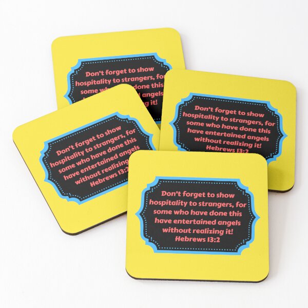 Item preview, Bible Verse Hebrews 13:2 designed and sold by Prayingwarrior.