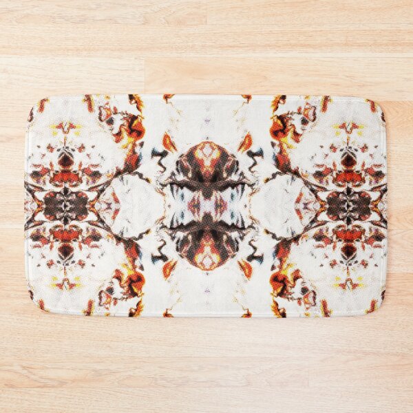 Item preview, FUNNY RICH EARTHY  ABSTRACT SYMETRIC GEOMETRIC PATTERN  / OFF-WHITE COLOR INTIMATE COLLECTION(2).  designed and sold by Ralek.