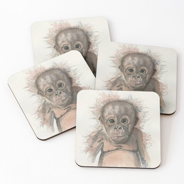 Item preview, Baby Orangutan designed and sold by MegaraWiild.