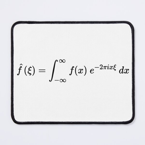 Item preview, fourier transform equation, calculus and math designed and sold by NoetherSym.
