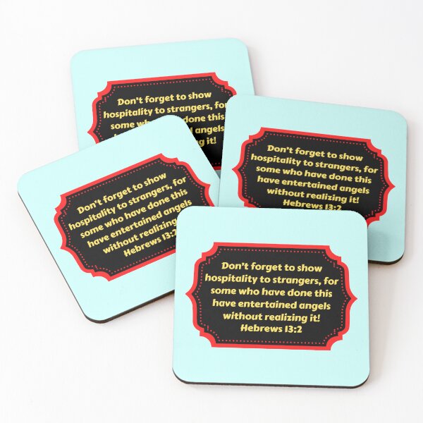 Item preview, Bible Verse Hebrews 13:2 designed and sold by Prayingwarrior.