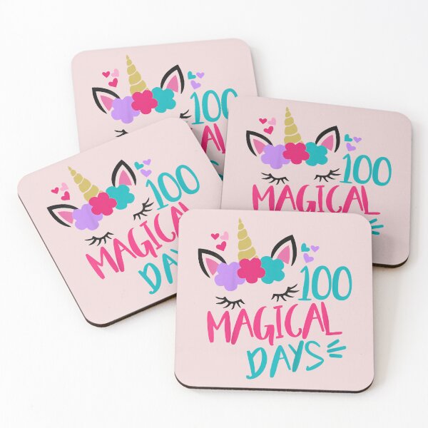 Item preview, Kids 100 Magical Days Of School Unicorn 100th Day  designed and sold by mjamerearieona.
