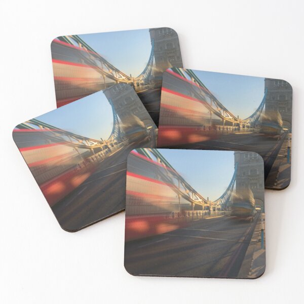 Item preview, Tower Bridge London Red Buses designed and sold by kwn1804.