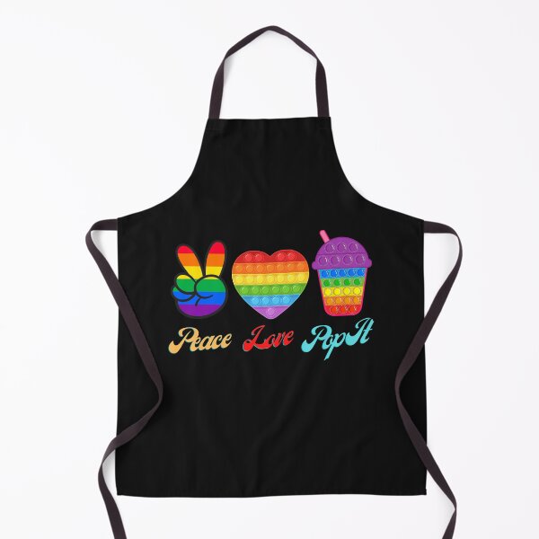 Item preview, Peace Love Pop It designed and sold by The Jackalope.