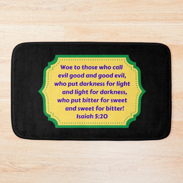 Artikelvorschau, Bible Verse Isaiah 5:20 entworfen und verkauft von Prayingwarrior.