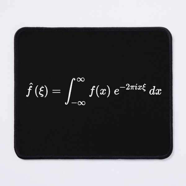 Item preview, fourier transform equation math and calculus basics designed and sold by NoetherSym.